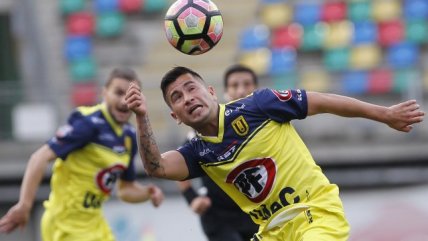 Jean Meneses sorprendió gran disparo y abrió la cuenta de U. de Concepción ante Audax