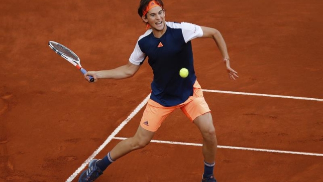 Dominic Thiem venció nuevamente a Pablo Cuevas, ahora en Roma