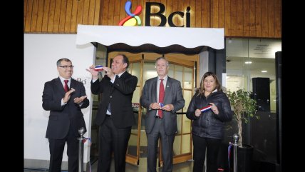   BCI inauguró primera sucursal bancaria privada en Pedro Aguirre Cerda 