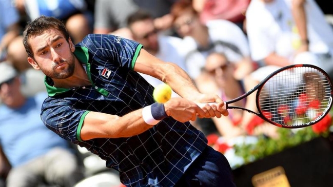 Marin Cilic eliminó a David Goffin para igualar su mejor registro en Roma