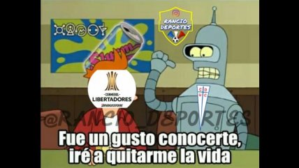 Los memes que provocó la eliminación de la UC en Copa Libertadores