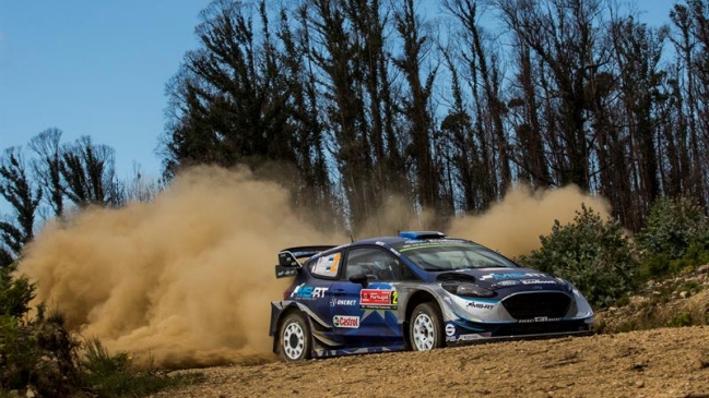 Ott Tänak se adueñó del liderato del Rally de Portugal