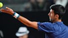 Duelo entre Novak Djokovic y Juan Martín del Potro fue suspendido por la lluvia en Roma