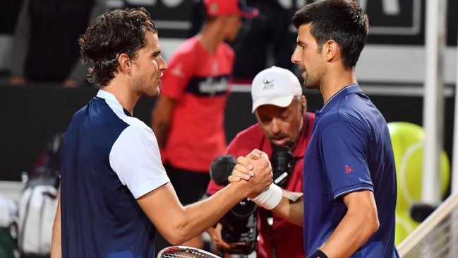 Novak Djokovic barrió a Dominic Thiem y buscará su quinto título en Roma