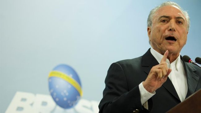 Temer acusó ser víctima de 