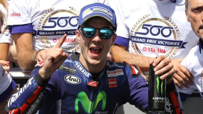 Maverick Viñales se quedó con el Gran Premio de Francia y es el nuevo líder del Moto GP