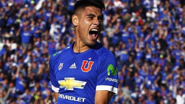 Felipe Mora y su continuidad: Tengo contrato con la U y estoy feliz aquí