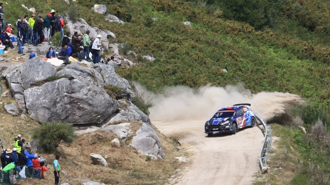 Pedro Heller destacó entre experimentados pilotos en su primera carrera europea