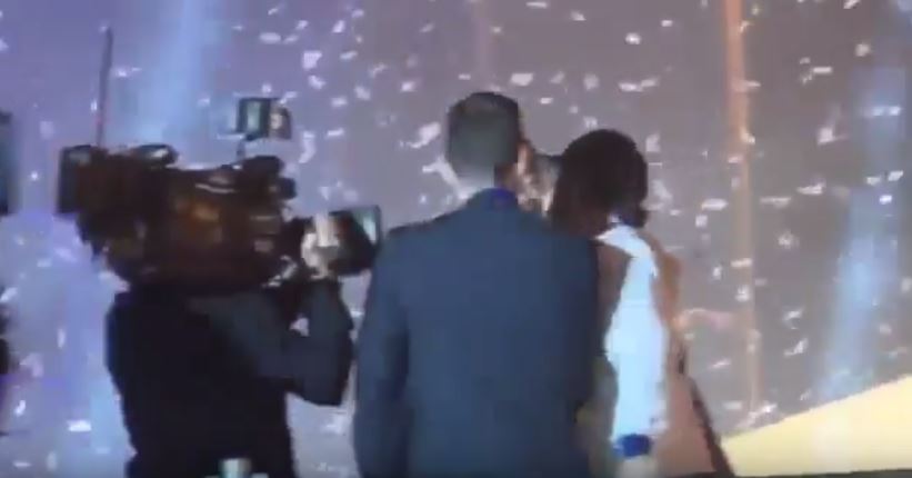 La efusiva celebración de Isco con Sergio Ramos y James