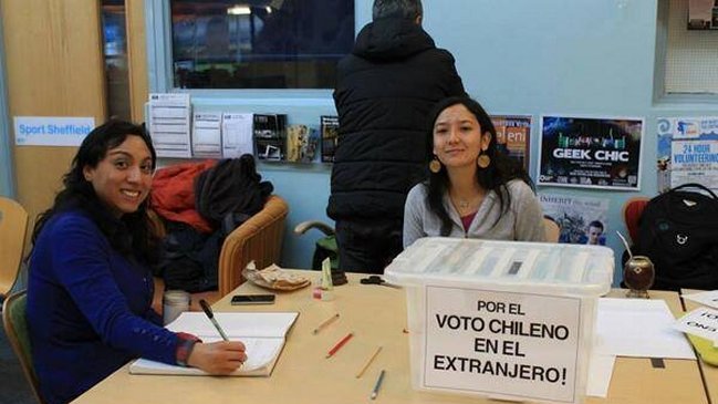 Más de 21 mil chilenos en el exterior podrán votar en las Primarias 2017