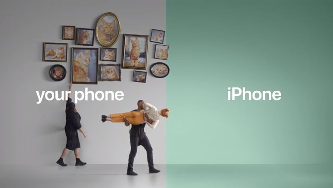 Los cinco videos con que Apple se burló de Android