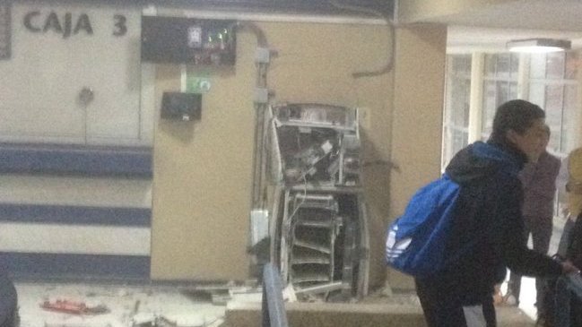 Carabineros investiga robo de cajero automático al interior de la UFRO
