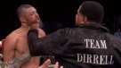 Entrenador de boxeador estadounidense golpeó al rival de su pupilo tras definirse un combate