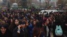 Estudiantes del Liceo 7 se manifestaron por casos de discriminación y abusos