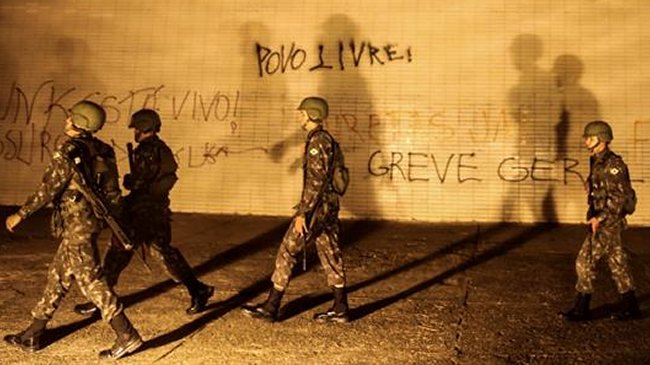 Temer revocó presencia militar en las calles de Brasilia