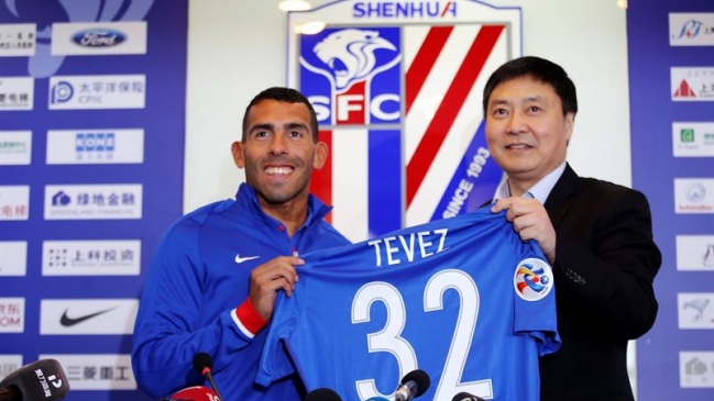 Carlos Tévez: Los futbolistas chinos son como brutos