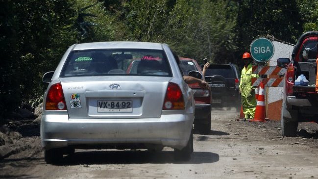 Desplazamiento de tierra cortó la ruta que conecta el valle del Elqui