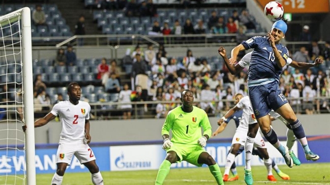 Argentina goleó a Guinea en el sub 20 y quedó cerca de la clasificación