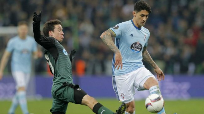 Pedro Pablo Hernández fue seleccionado para el equipo ideal de la Europa League