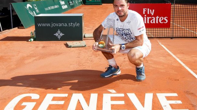 Wawrinka terminó con su sequía y se consagró en Ginebra frente a Zverev