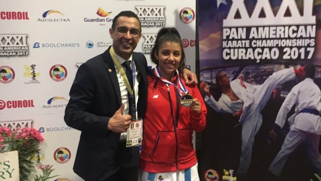  Carolina Videla ganó oro el Panamericano de karate  