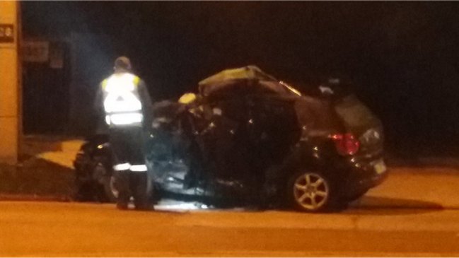 Choque frontal en Lo Barnechea dejó a una persona fallecida