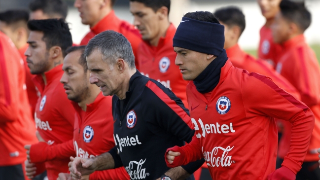 La selección chilena prepara el amistoso contra Burkina Faso