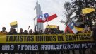 La protesta de los taxistas contra Uber y Cabify
