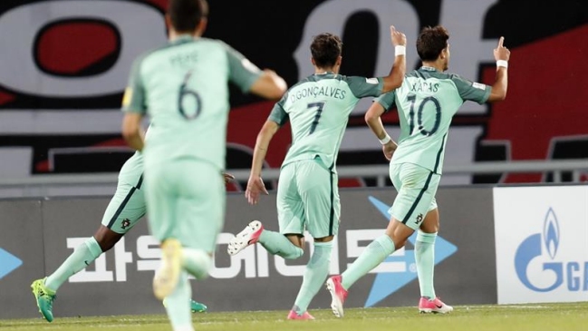  Portugal despachó al local en el Mundial sub 20  