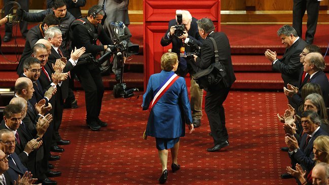 Presidenta Michelle Bachelet alista su última Cuenta Pública