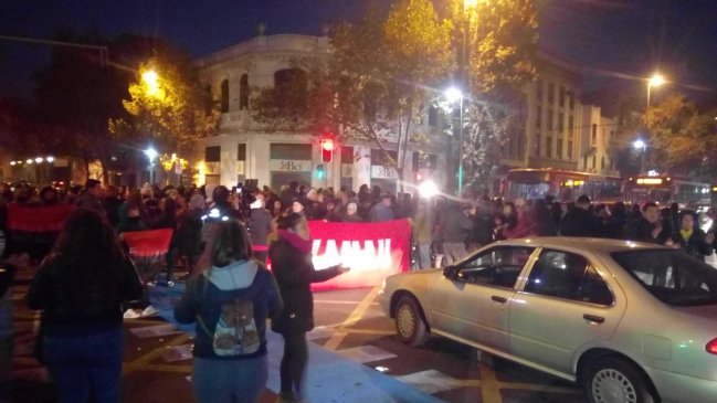 Movimiento Ukamau vuelve a manifestarse en la Alameda