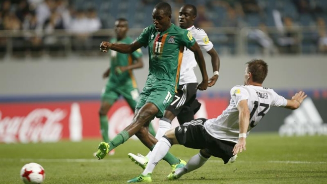  Zambia eliminó a Alemania en el Mundial sub 20  