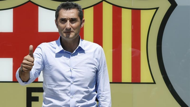 Ernesto Valverde llegó a FC Barcelona: Es una suerte que el club pensara en mí