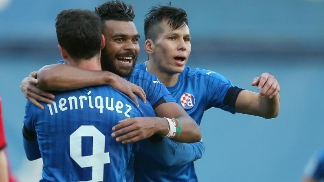 Dinamo Zagreb de Angelo Henríquez cayó ante Rijeka en final de la Copa de Croacia
