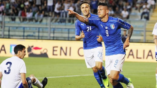 Italia destrozó a San Marino en un amistoso internacional