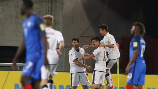 Italia sorprendió a Francia y EE.UU. aplastó a Nueva Zelanda en el Mundial sub 20