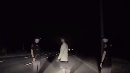   Filtran video de la detención de Tiger Woods 
