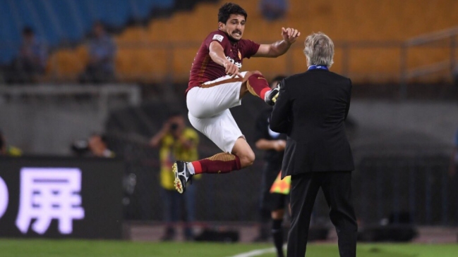 Hebei Fortune de Pellegrini dio vuelta su partido y sigue trepando en la Superliga china