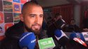 Arturo Vidal se mostró feliz por ser nuevamente capitán de la selección chilena