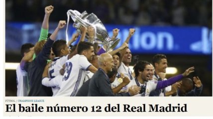 El arrollador título de Real Madrid se tomó las portadas de los medios internacionales