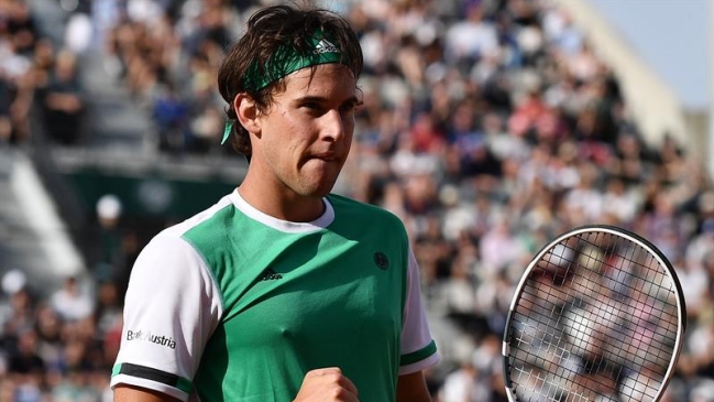 Dominic Thiem sacó a Horacio Zeballos en octavos de final de Roland Garros