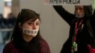 Trabajadores de H&M se manifestaron en Costanera Center