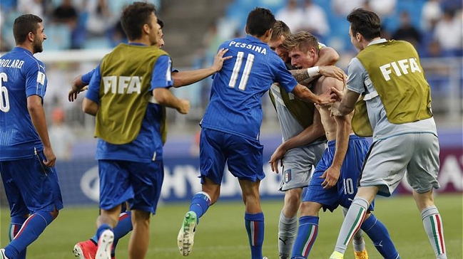 Inglaterra e Italia avanzaron a semifinales en el Mundial sub 20