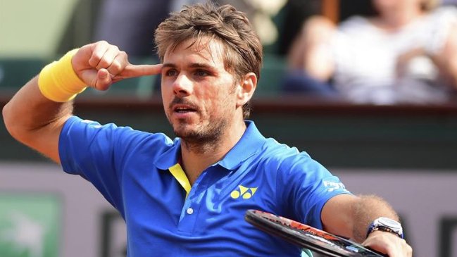 Stan Wawrinka superó a Monfils y avanzó a cuartos de final en Roland Garros