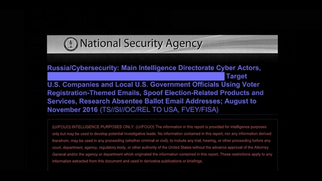 Documento reveló que inteligencia rusa atacó el sistema electoral de EEUU