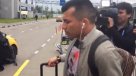 Gary Medel llegó a Moscú para sumarse a la selección chilena