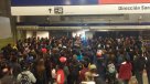 Usuarios de Metro registran incidentes en estación Tobalaba