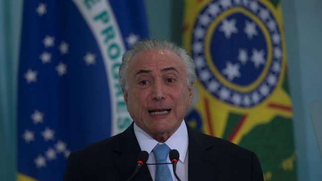 Temer reiteró que concluirá su mandato en medio de presiones por su renuncia