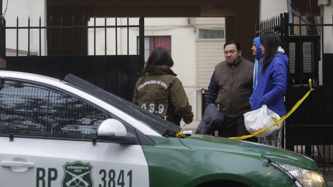 Funcionario de Carabineros fue baleado en la cabeza en medio de portonazo