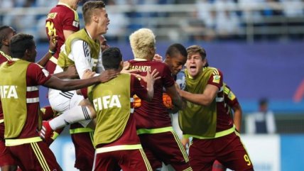   La desatada celebración de Venezuela tras llegar a la final del Mundial sub 20 